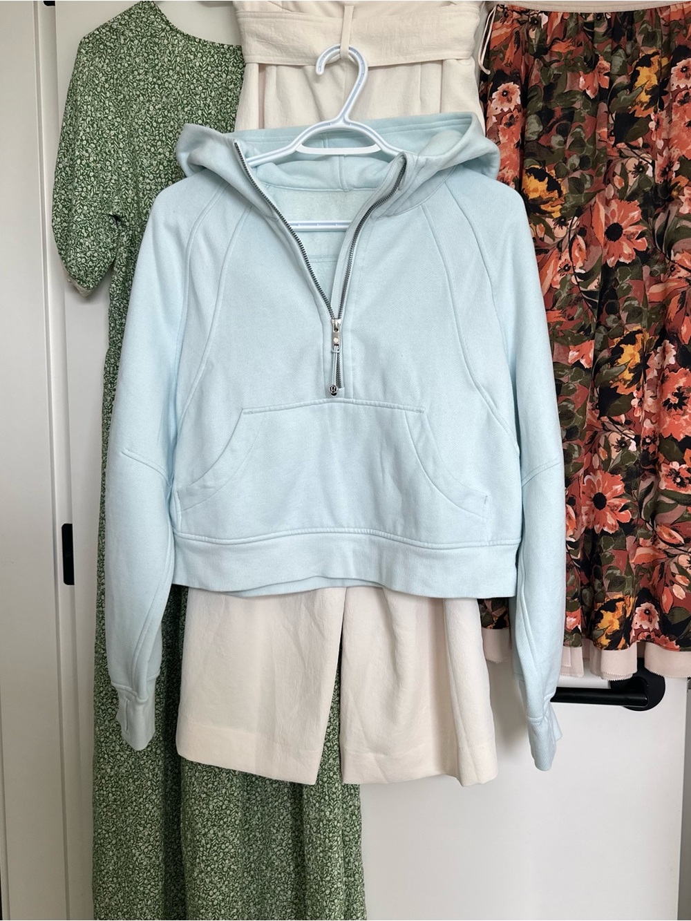 Lululemon Light Blue Scuba Sweater